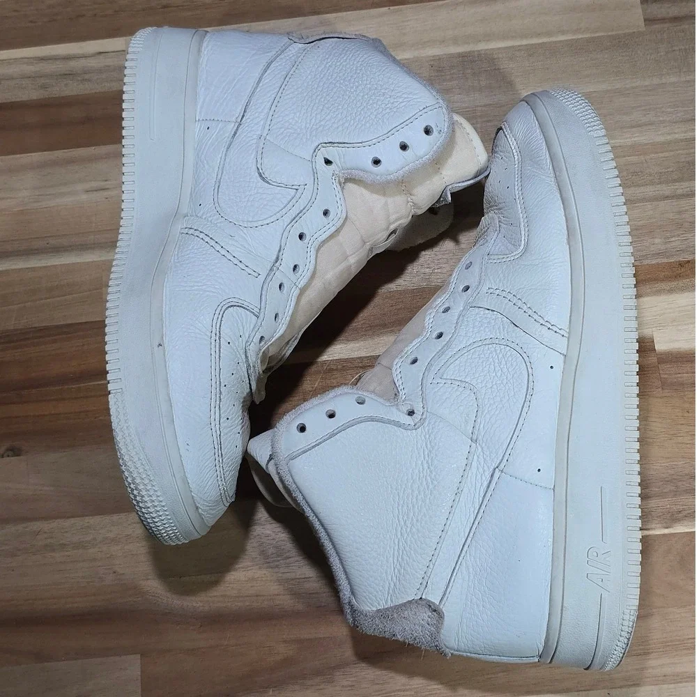 Nike Air Force 1 High‎ Sculpt Sail DC3590-102 Womens 9.5 White Retro Sneakers